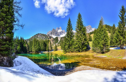 Almsee - Wandern im Hofalmgebiet rund um die Bischofsmütze - Oberhofalm Filzmoos