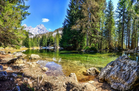 Almsee - Wandern im Hofalmgebiet rund um die Bischofsmütze - Oberhofalm Filzmoos