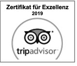 Zertifikat für Exzellenz - Tripadvisor Award Oberhofalm Filzmoos